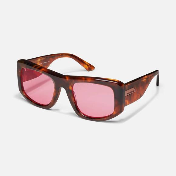 NEW QUAY unisex uniform sunglasses in brown tort/rose